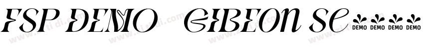 FSP DEMO   GIBEon Se字体转换